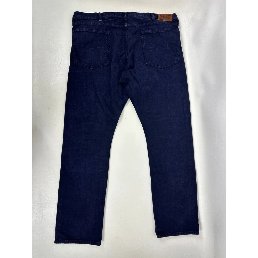 Polo Ralph Lauren Varick Slim Straight Jeans Men's 40x32 Blue Button Fly (42x33)